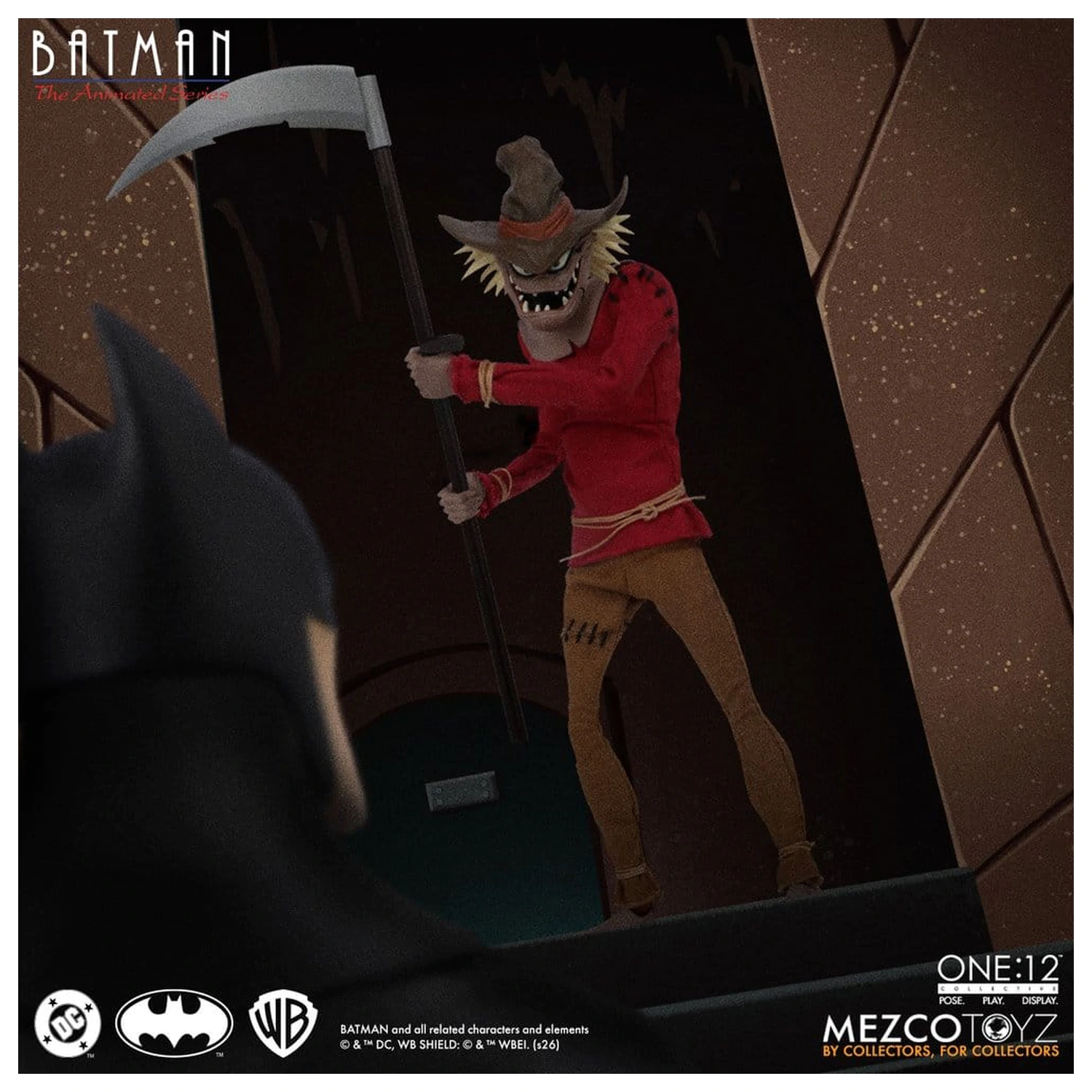 Batman: The Animated Series One:12 Collective Figurka akcji Scarecrow 17 cm zdjęcie produktu