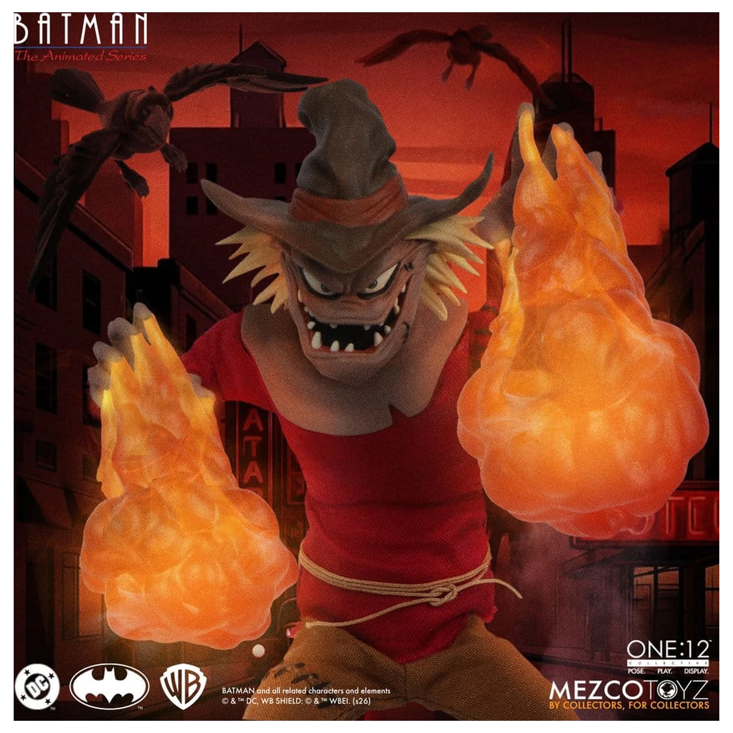 Batman: The Animated Series One:12 Collective Figurka akcji Scarecrow 17 cm zdjęcie produktu