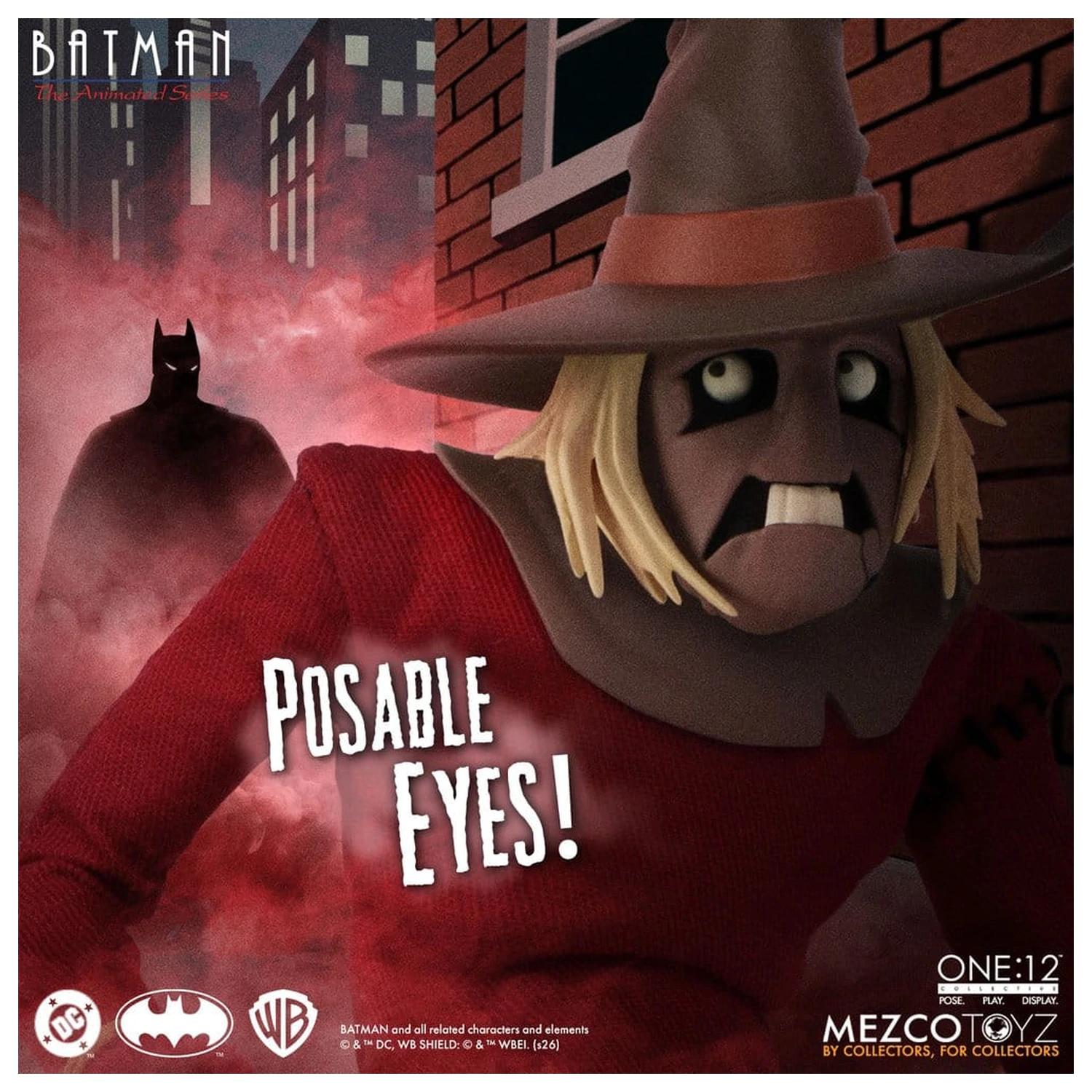 Batman: The Animated Series One:12 Collective Figurka akcji Scarecrow 17 cm zdjęcie produktu