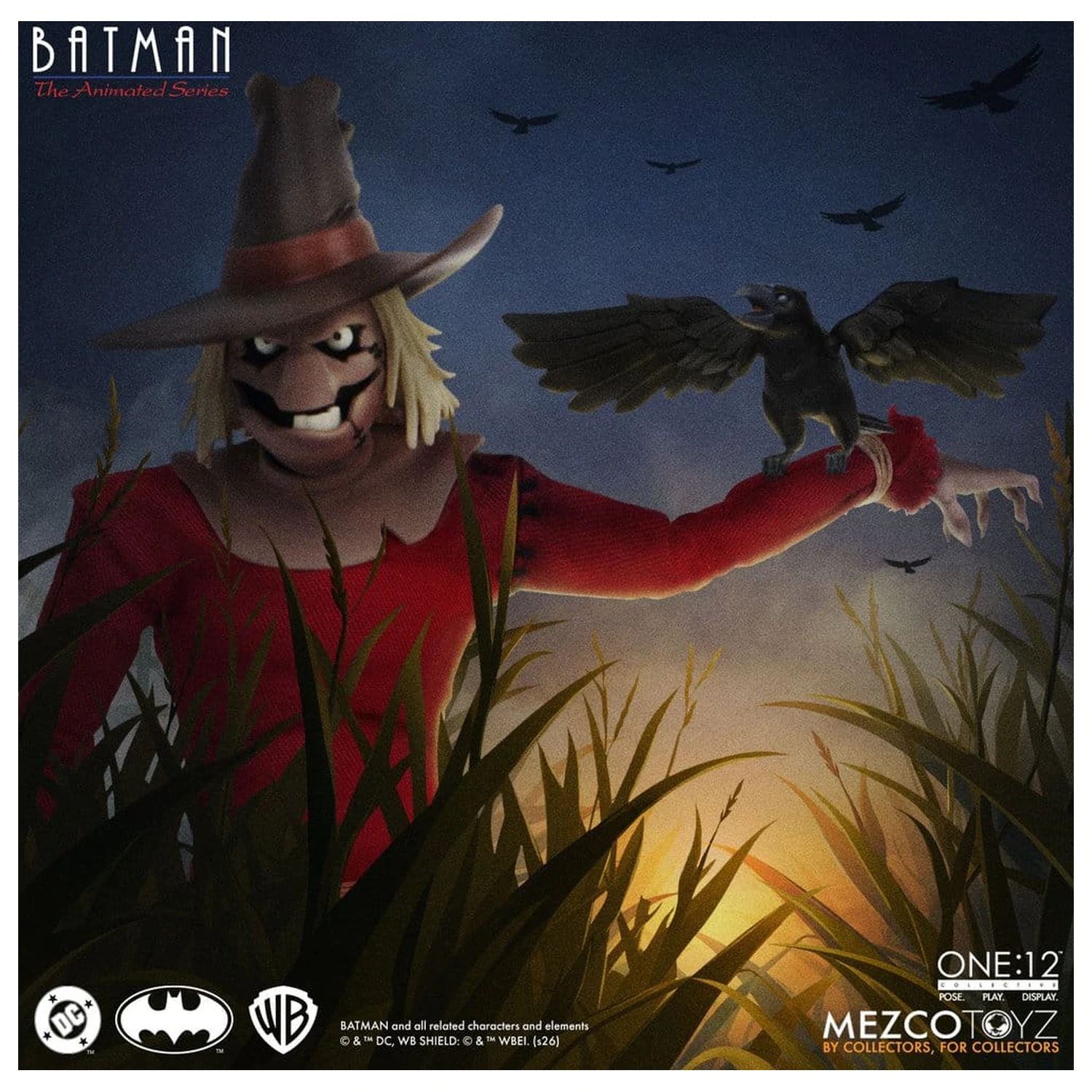 Batman: The Animated Series One:12 Collective Figurka akcji Scarecrow 17 cm zdjęcie produktu