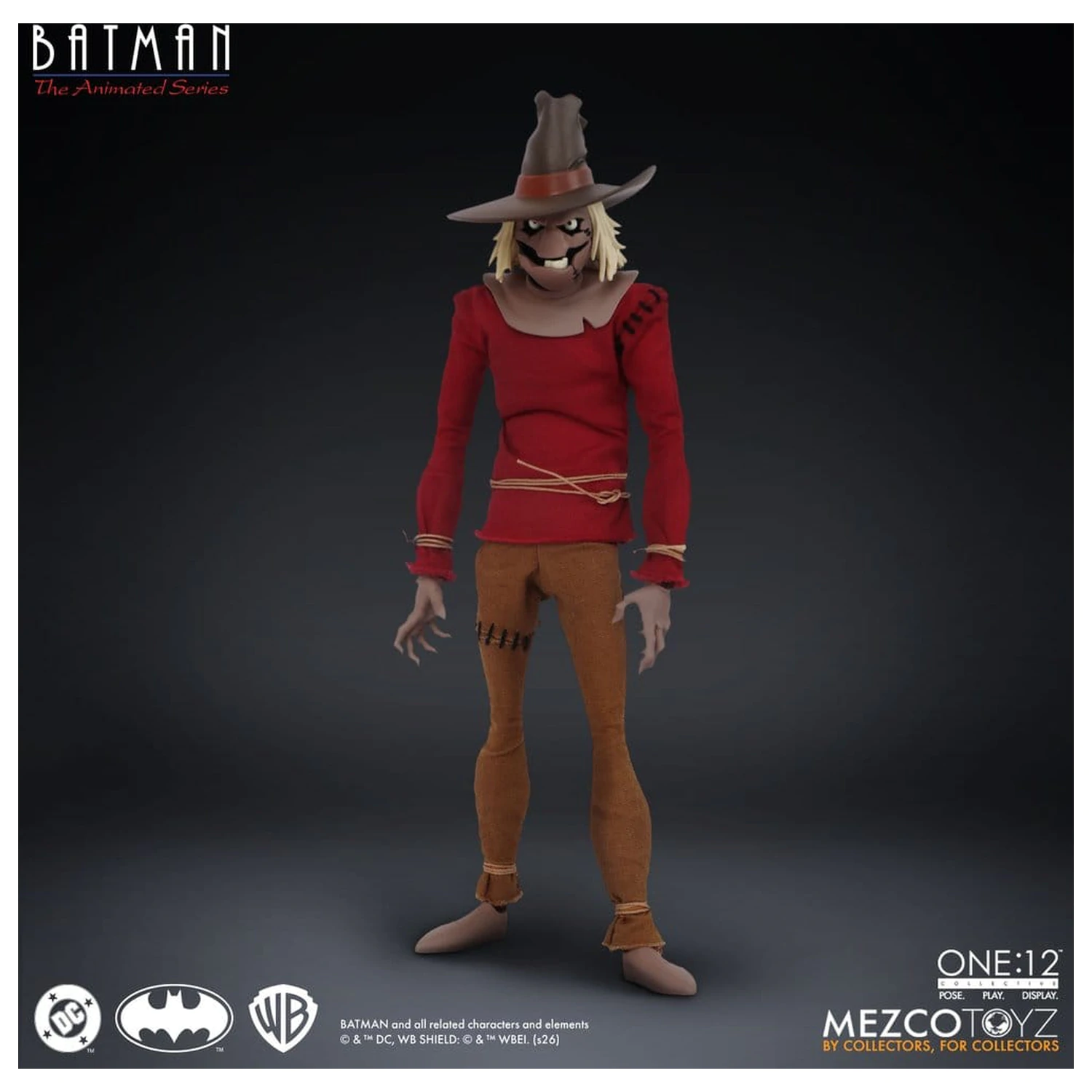 Batman: The Animated Series One:12 Collective Figurka akcji Scarecrow 17 cm zdjęcie produktu