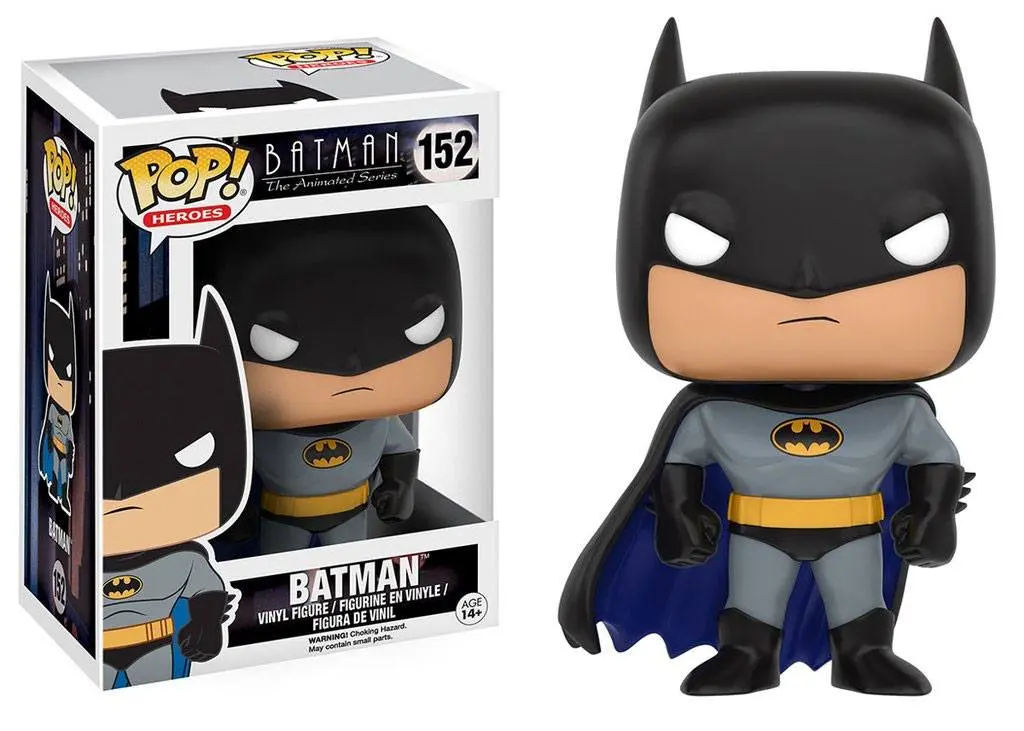 Batman The Animated Series POP! Heroes Figurka Batman 9 cm zdjęcie produktu