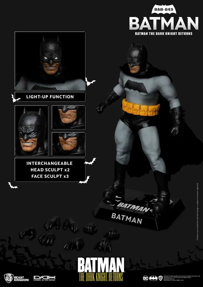 Batman The Dark Knight Return Dynamic 8ction Heroes Figurka Akcji 1/9 Batman 21 cm zdjęcie produktu