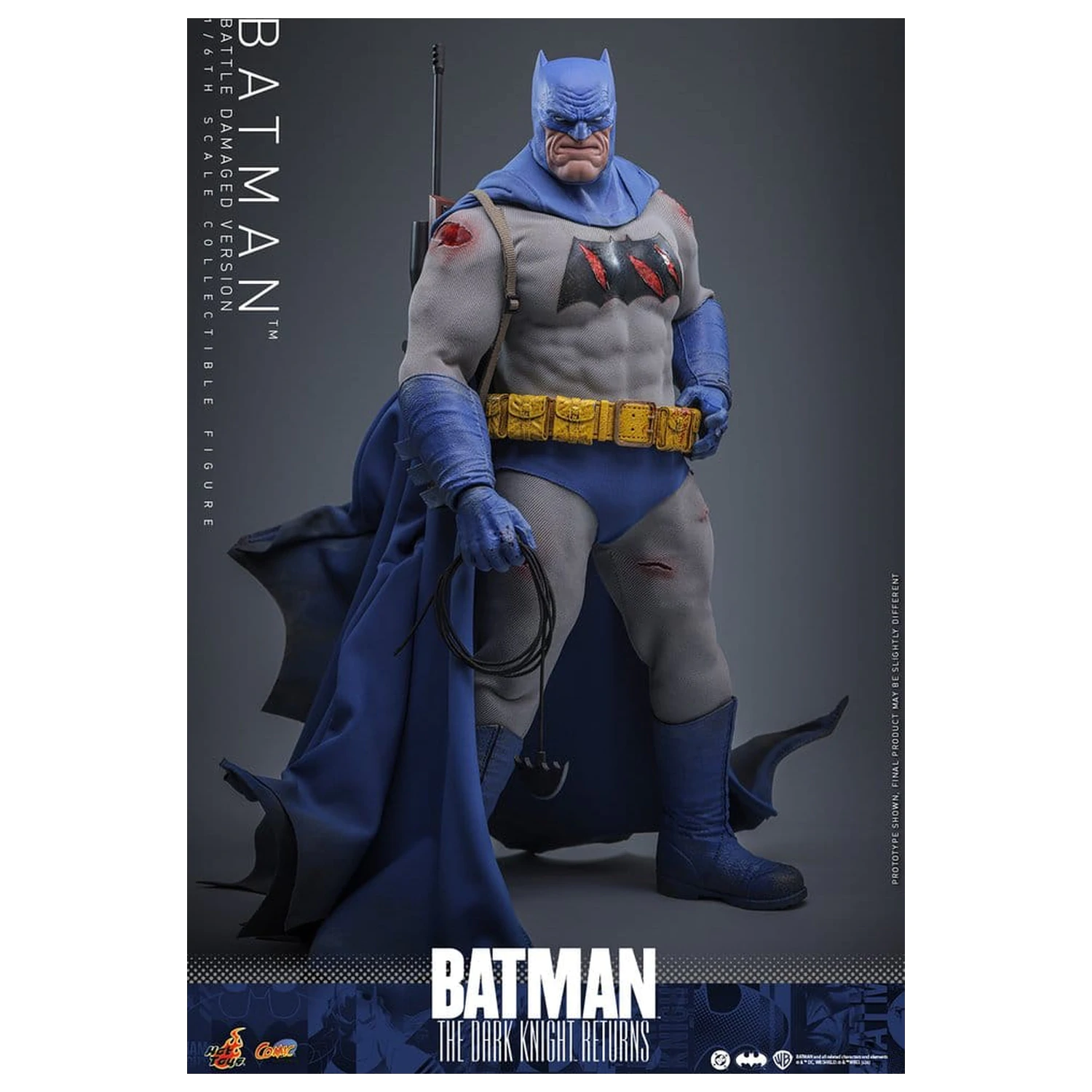 Batman: The Dark Knight Returns Comic Masterpiece figurka akcji 1/6 Batman (wersja uszkodzona w walce) 32 cm zdjęcie produktu