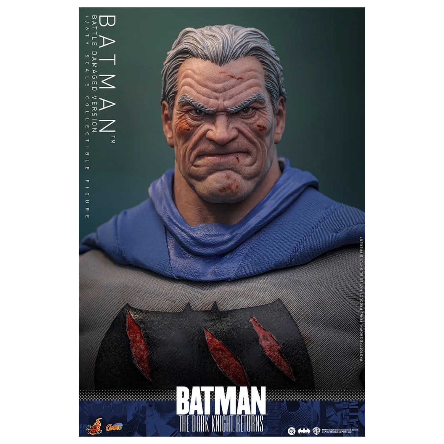Batman: The Dark Knight Returns Comic Masterpiece figurka akcji 1/6 Batman (wersja uszkodzona w walce) 32 cm zdjęcie produktu