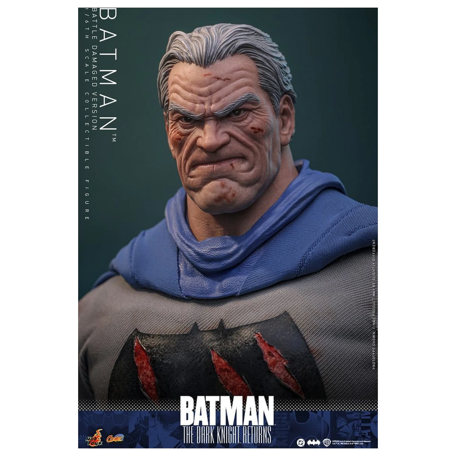 Batman: The Dark Knight Returns Comic Masterpiece figurka akcji 1/6 Batman (wersja uszkodzona w walce) 32 cm zdjęcie produktu