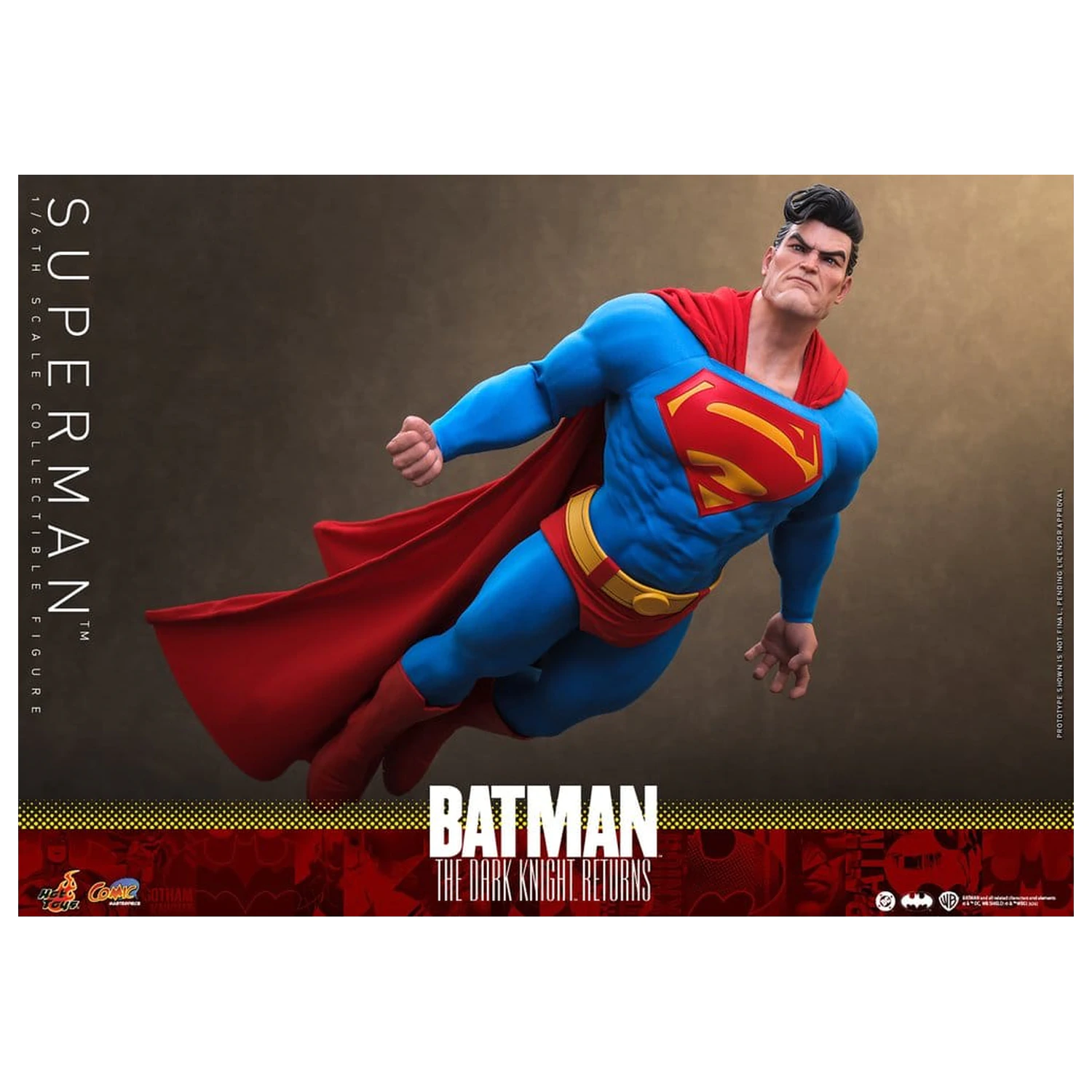 Batman: The Dark Knight Returns Comic Masterpiece figurka akcji 1/6 Superman 34 cm zdjęcie produktu