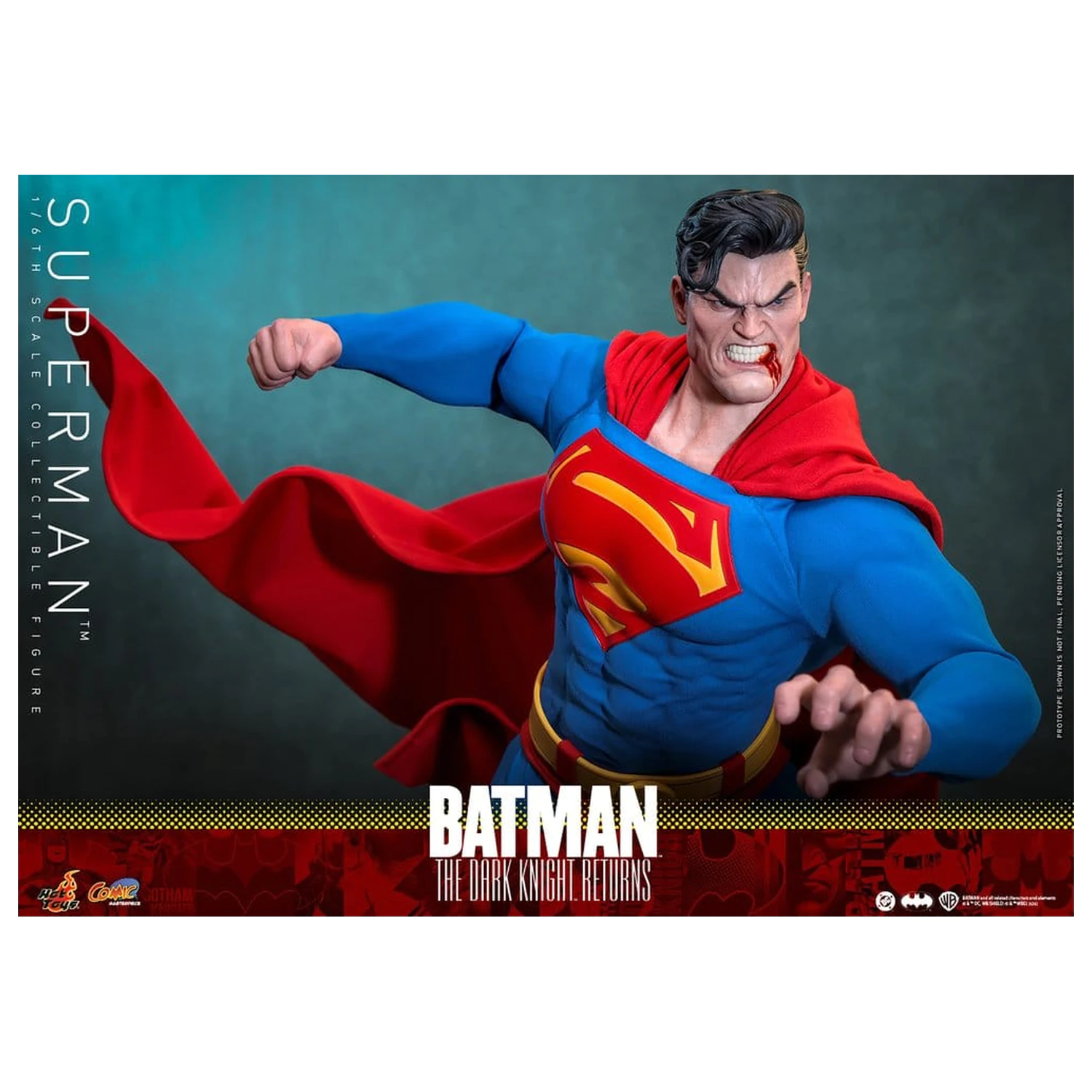 Batman: The Dark Knight Returns Comic Masterpiece figurka akcji 1/6 Superman 34 cm zdjęcie produktu
