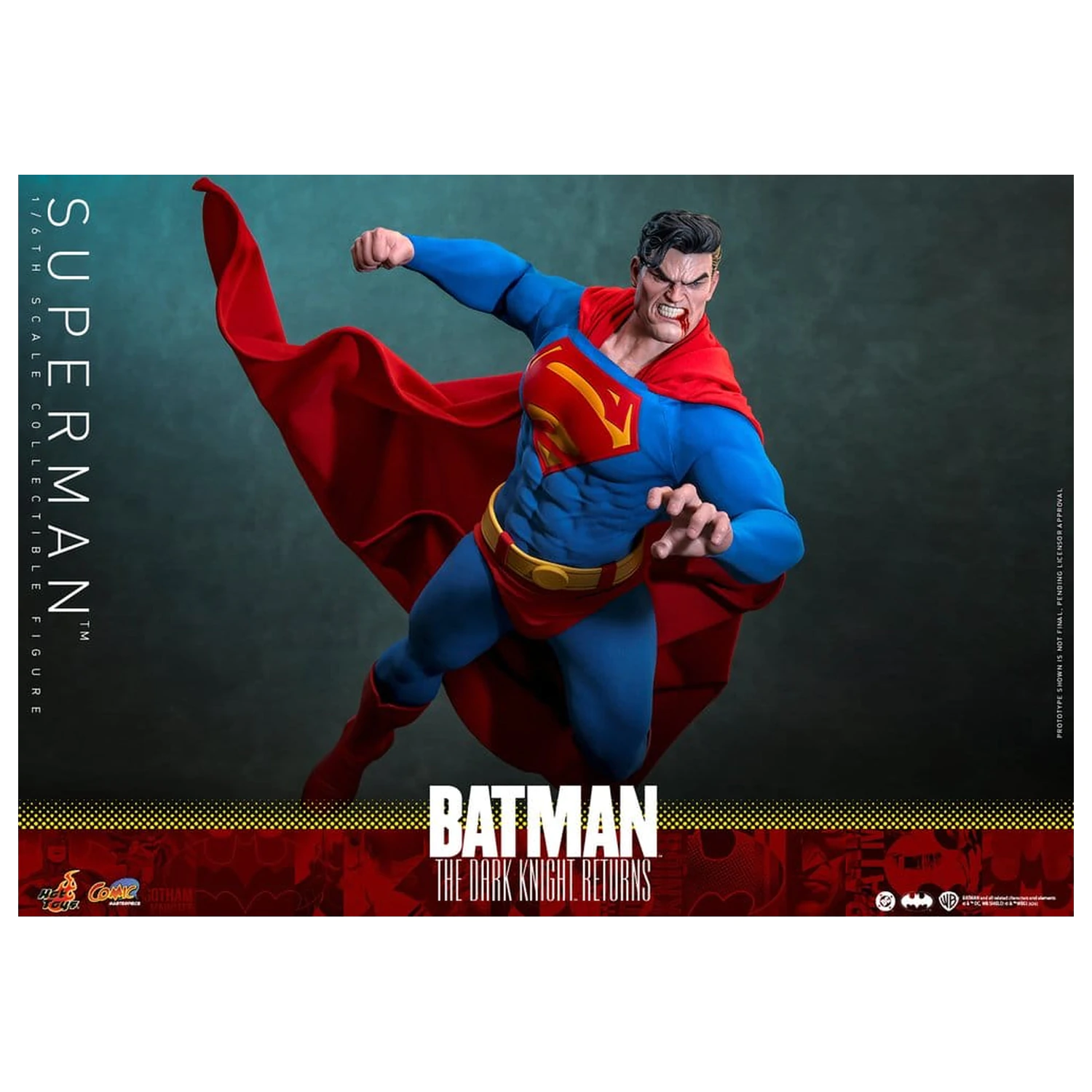 Batman: The Dark Knight Returns Comic Masterpiece figurka akcji 1/6 Superman 34 cm zdjęcie produktu