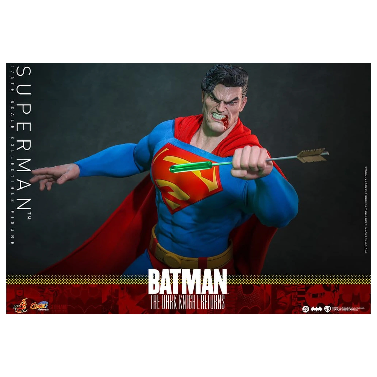 Batman: The Dark Knight Returns Comic Masterpiece figurka akcji 1/6 Superman 34 cm zdjęcie produktu