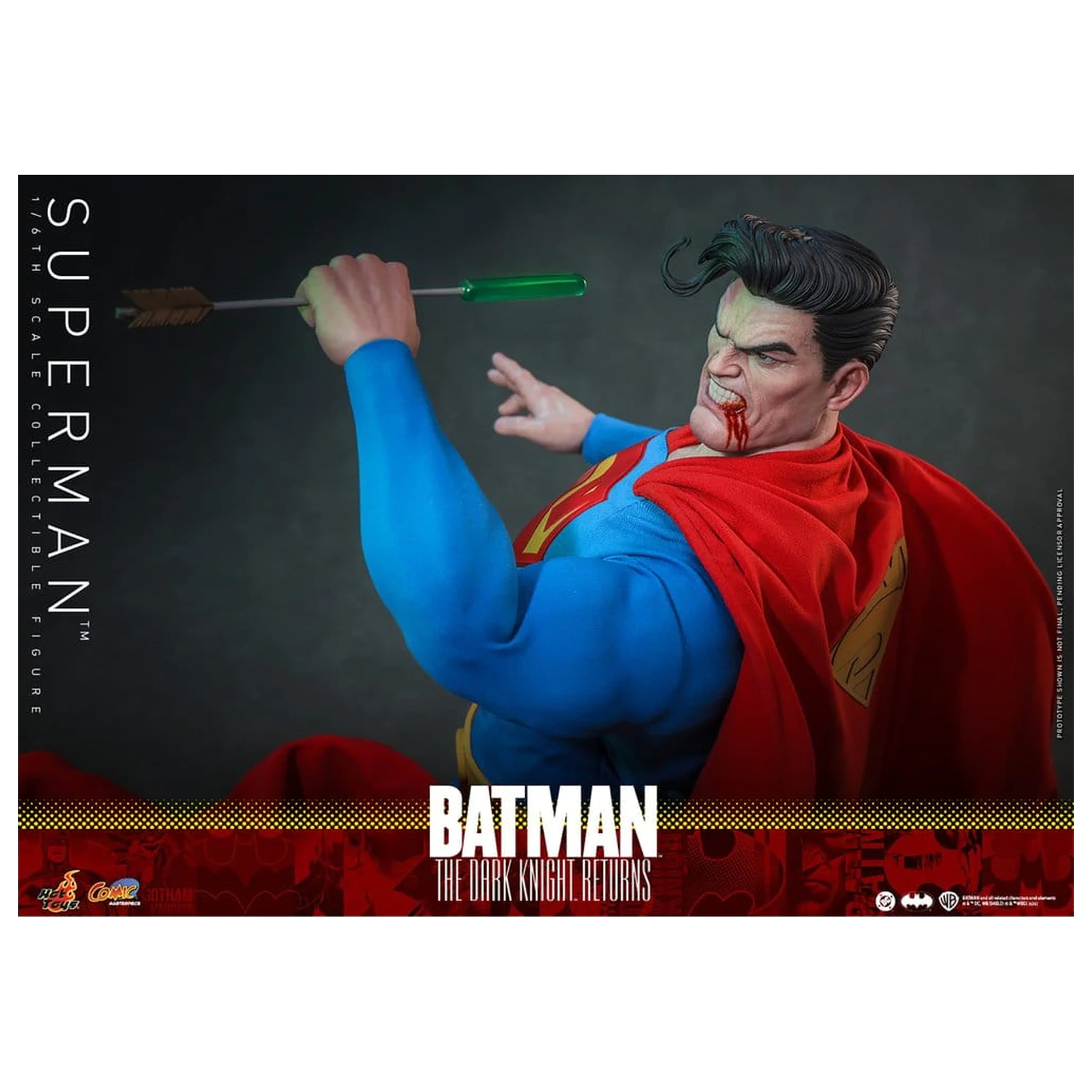 Batman: The Dark Knight Returns Comic Masterpiece figurka akcji 1/6 Superman 34 cm zdjęcie produktu