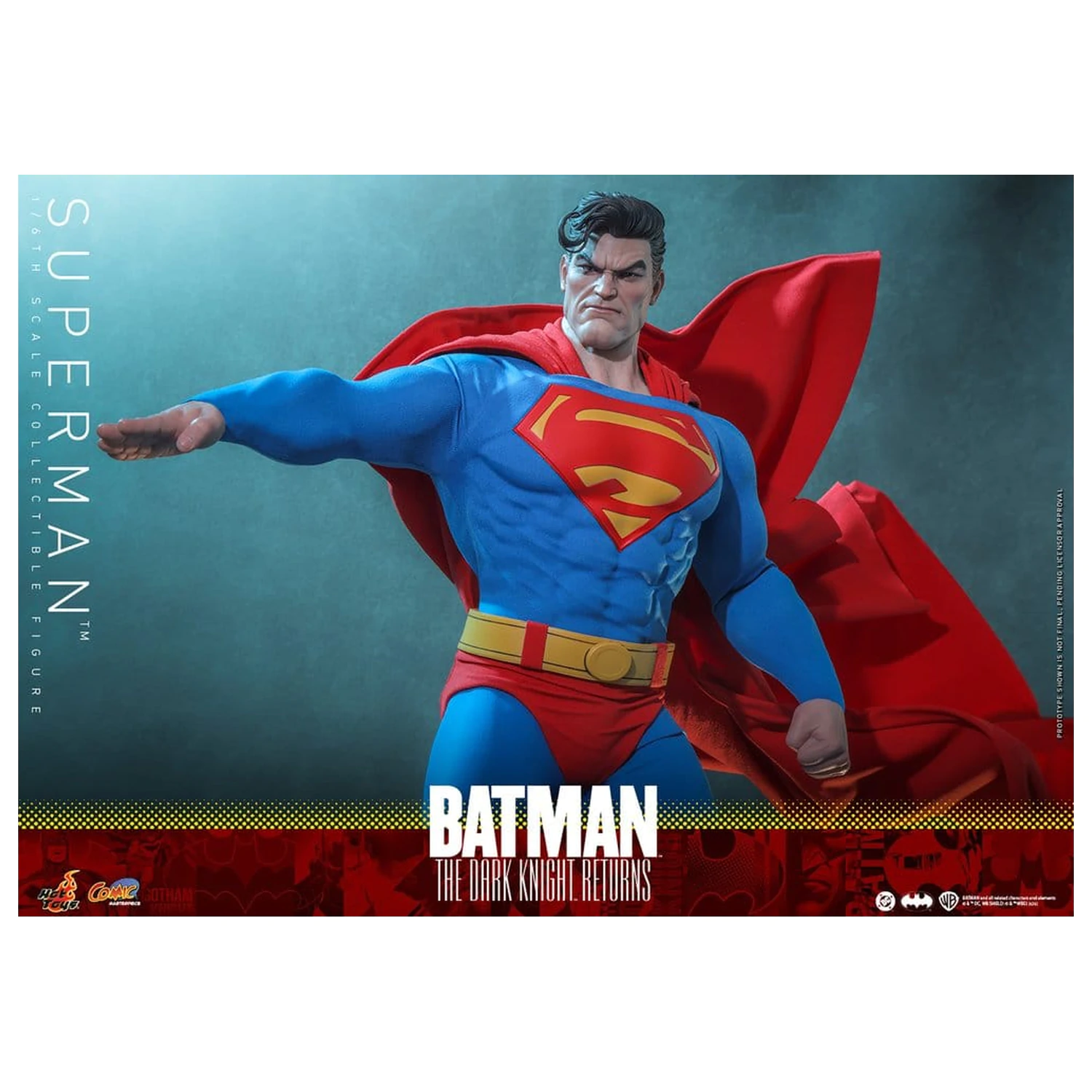 Batman: The Dark Knight Returns Comic Masterpiece figurka akcji 1/6 Superman 34 cm zdjęcie produktu
