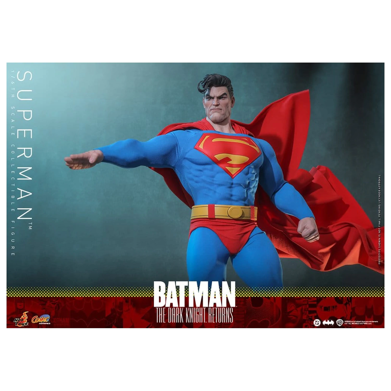Batman: The Dark Knight Returns Comic Masterpiece figurka akcji 1/6 Superman 34 cm zdjęcie produktu