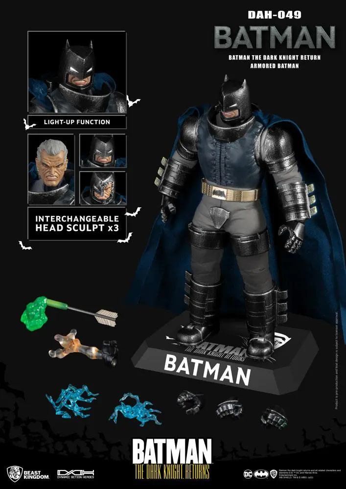 Batman The Dark Knight Returns Dynamic 8ction Heroes Figurka Akcji 1/9 Armored Batman 21 cm zdjęcie produktu