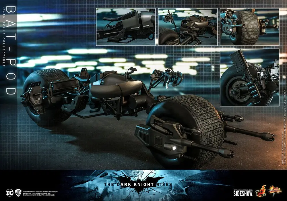 Batman The Dark Knight Rises Movie Masterpiece Figurka Akcji 1/6 Bat-Pod 59 cm zdjęcie produktu