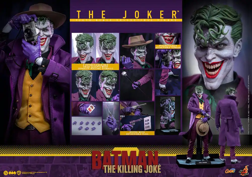 Batman: Zabójczy Żart Figurka akcji 1/6 The Joker 31 cm zdjęcie produktu