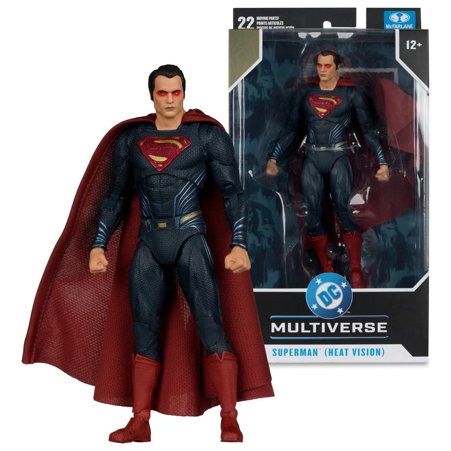 Batman v Superman: Dawn of Justice (2016) DC Theatrical Edition figurka Superman (Heat Vision) 19 cm zdjęcie produktu