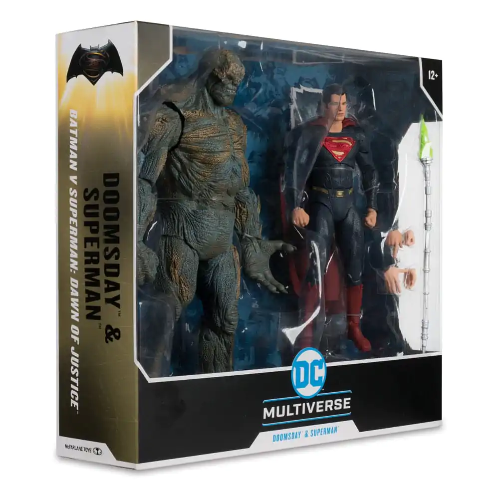 Batman v Superman: Świt Sprawiedliwości DC Multiverse Mega Figurka Akcji 2-Pack Doomsday & Superman zdjęcie produktu