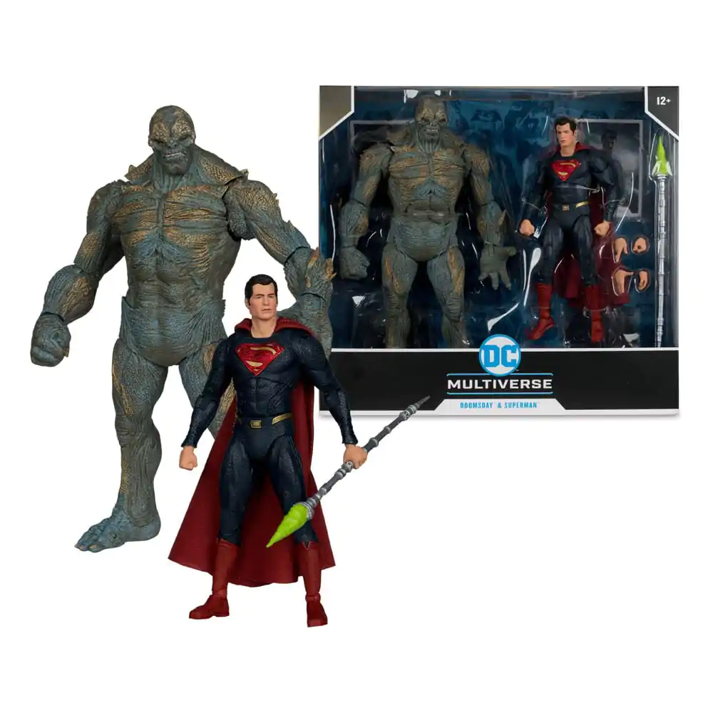 Batman v Superman: Świt Sprawiedliwości DC Multiverse Mega Figurka Akcji 2-Pack Doomsday & Superman zdjęcie produktu