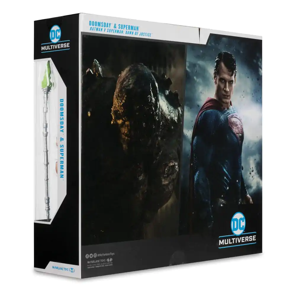 Batman v Superman: Świt Sprawiedliwości DC Multiverse Mega Figurka Akcji 2-Pack Doomsday & Superman zdjęcie produktu