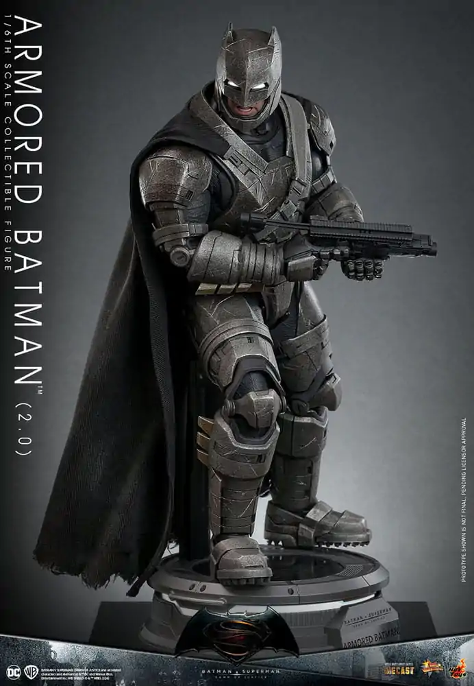 Batman v Superman: Dawn of Justice Movie Masterpiece Figurka Akcji 1/6 Armored Batman 2.0 33 cm zdjęcie produktu