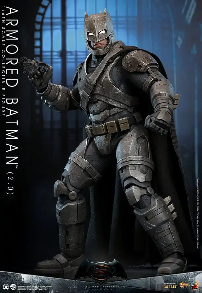 Batman v Superman: Dawn of Justice Movie Masterpiece Figurka Akcji 1/6 Armored Batman 2.0 33 cm zdjęcie produktu