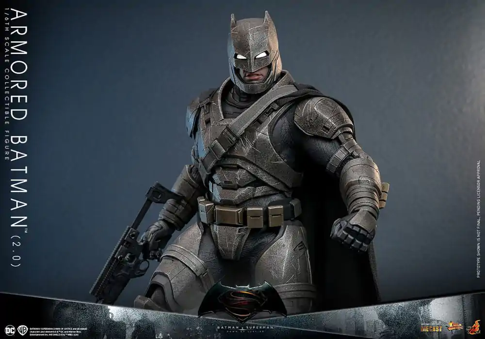 Batman v Superman: Dawn of Justice Movie Masterpiece Figurka Akcji 1/6 Armored Batman 2.0 33 cm zdjęcie produktu