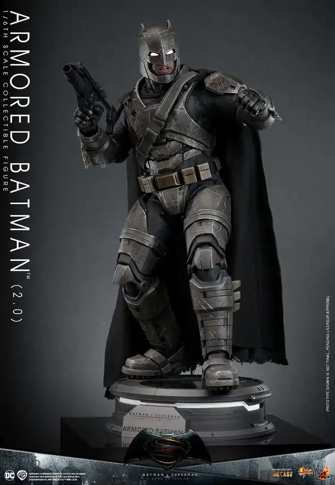 Batman v Superman: Dawn of Justice Movie Masterpiece Figurka Akcji 1/6 Armored Batman 2.0 33 cm zdjęcie produktu