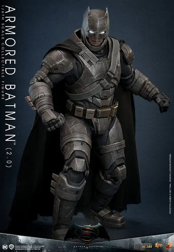 Batman v Superman: Dawn of Justice Movie Masterpiece Figurka Akcji 1/6 Armored Batman 2.0 33 cm zdjęcie produktu