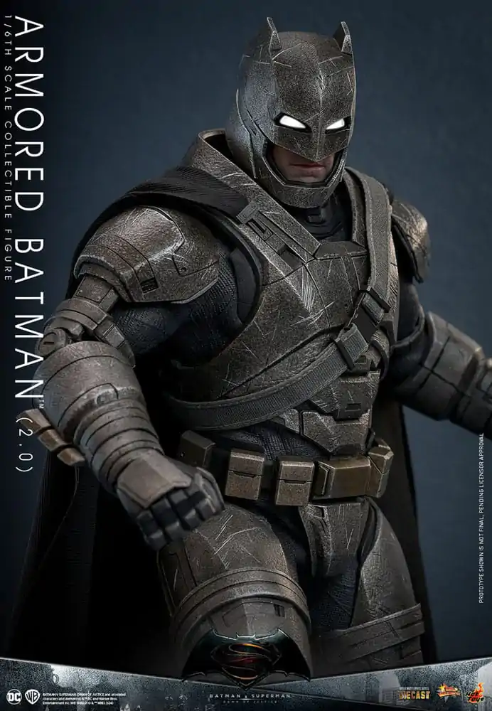 Batman v Superman: Dawn of Justice Movie Masterpiece Figurka Akcji 1/6 Armored Batman 2.0 33 cm zdjęcie produktu