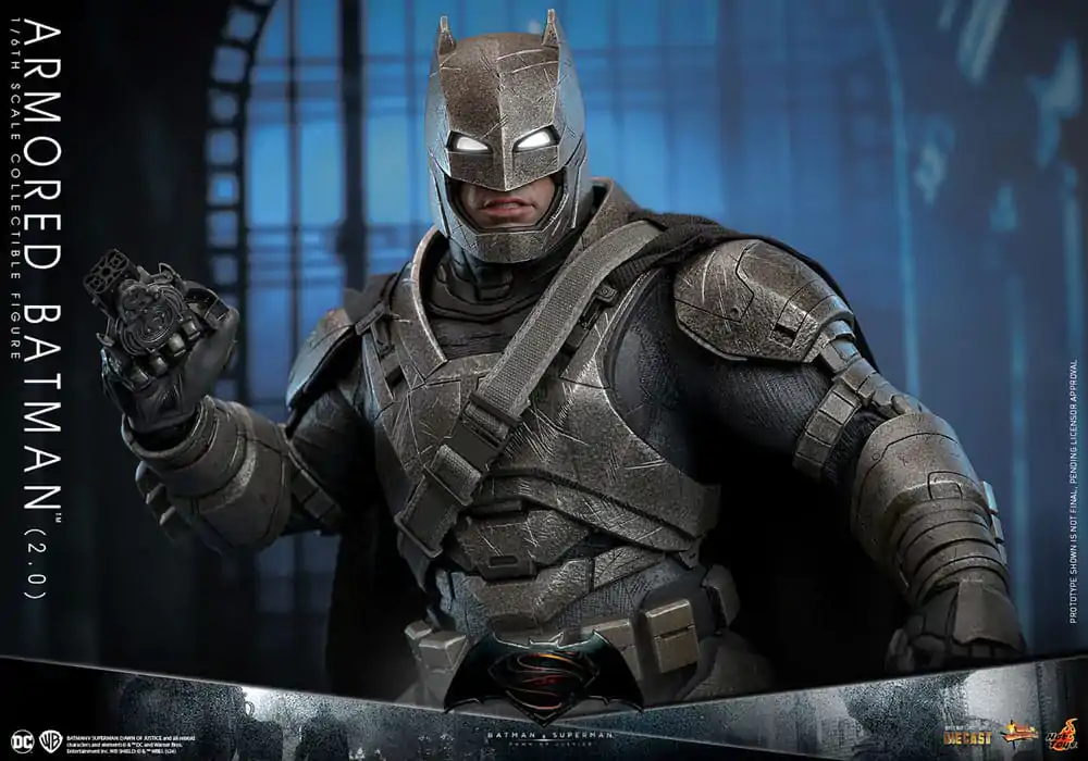 Batman v Superman: Dawn of Justice Movie Masterpiece Figurka Akcji 1/6 Armored Batman 2.0 33 cm zdjęcie produktu