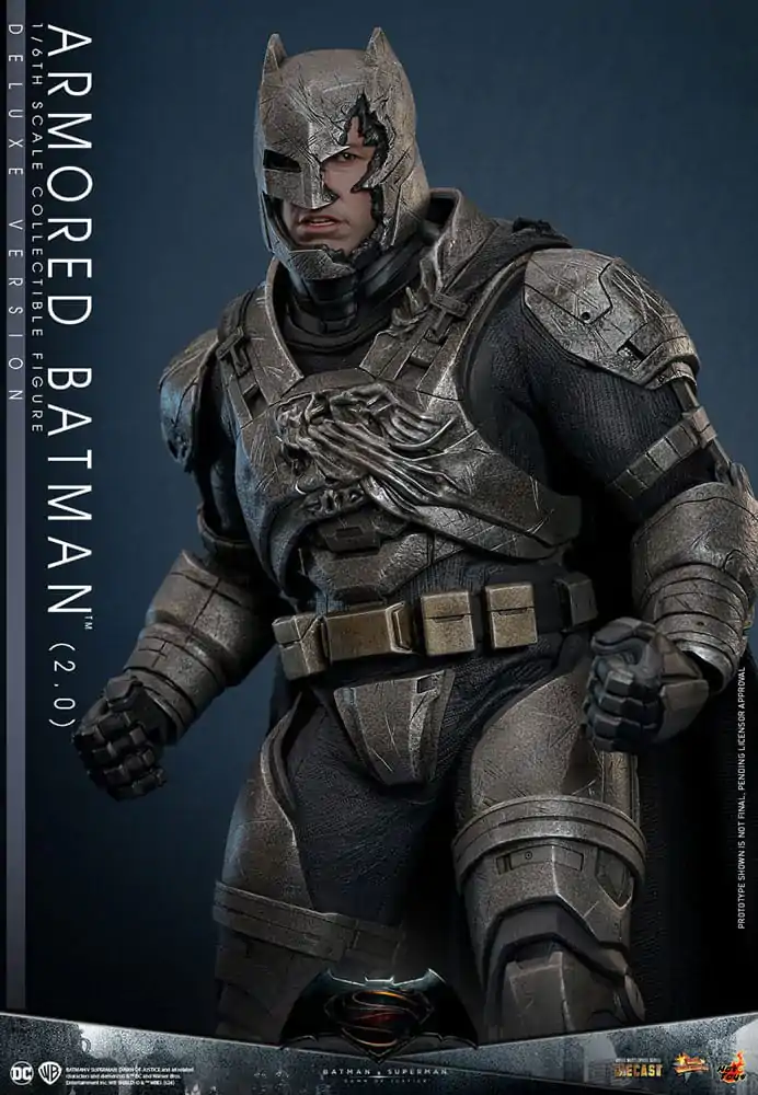 Batman v Superman: Dawn of Justice Movie Masterpiece Figurka Akcji 1/6 Armored Batman 2.0 (Deluxe Version) 33 cm zdjęcie produktu