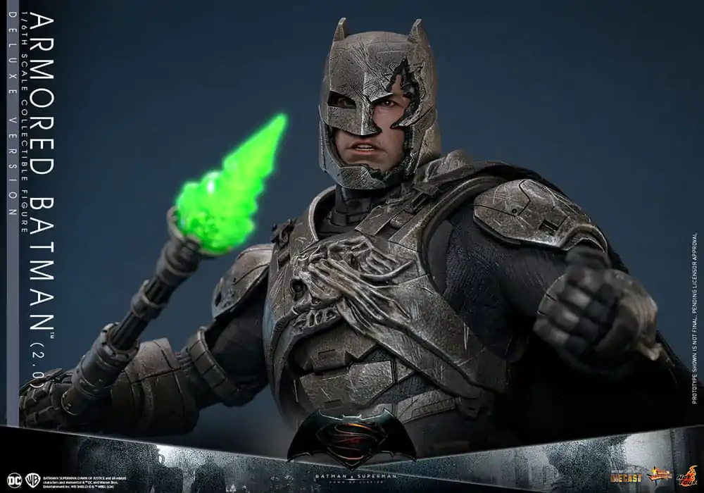 Batman v Superman: Dawn of Justice Movie Masterpiece Figurka Akcji 1/6 Armored Batman 2.0 (Deluxe Version) 33 cm zdjęcie produktu