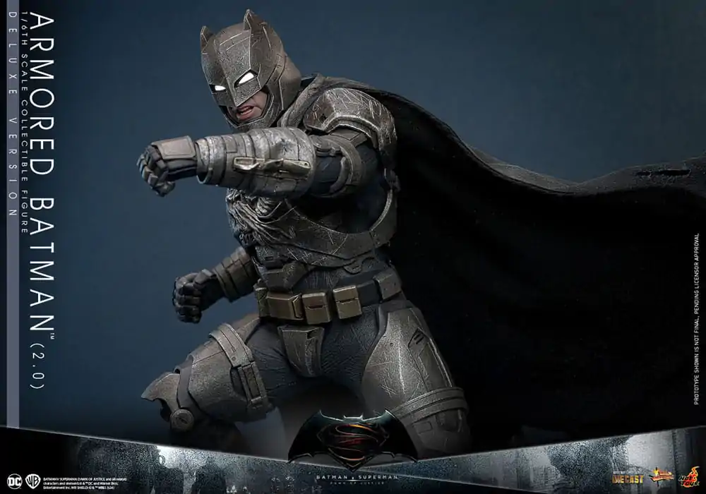 Batman v Superman: Dawn of Justice Movie Masterpiece Figurka Akcji 1/6 Armored Batman 2.0 (Deluxe Version) 33 cm zdjęcie produktu