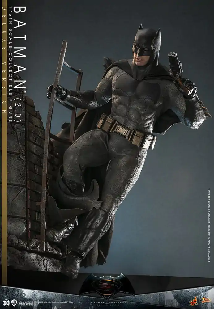 Batman v Superman: Dawn of Justice Movie Masterpiece Figurka Akcji 1/6 Batman 2.0 (Deluxe Version) 32 cm zdjęcie produktu