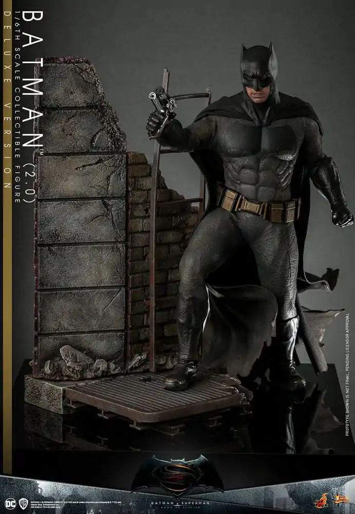 Batman v Superman: Dawn of Justice Movie Masterpiece Figurka Akcji 1/6 Batman 2.0 (Deluxe Version) 32 cm zdjęcie produktu