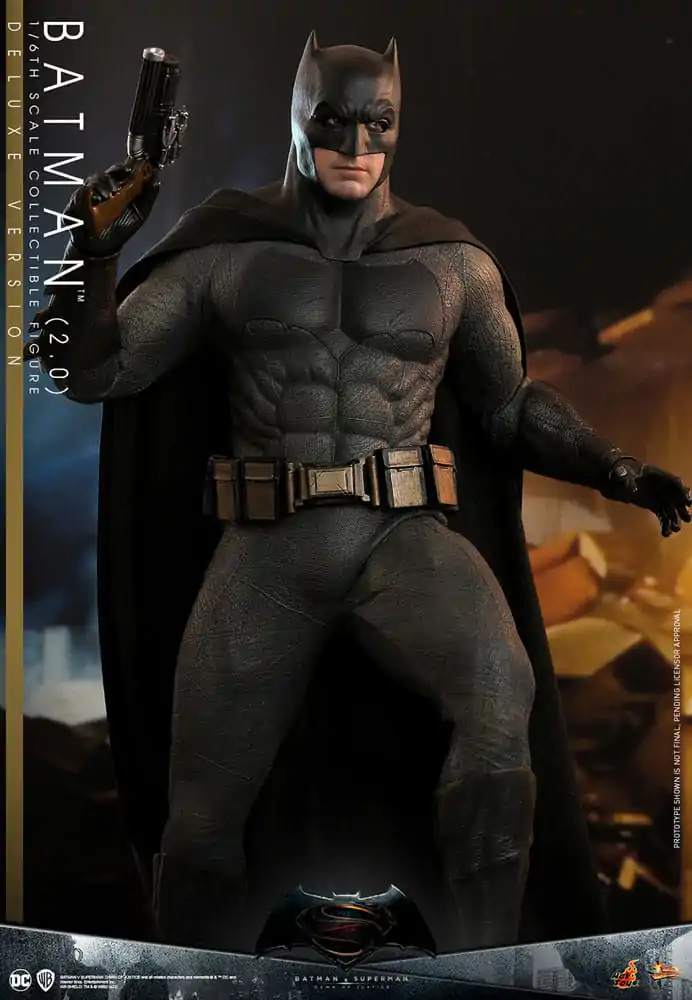 Batman v Superman: Dawn of Justice Movie Masterpiece Figurka Akcji 1/6 Batman 2.0 (Deluxe Version) 32 cm zdjęcie produktu