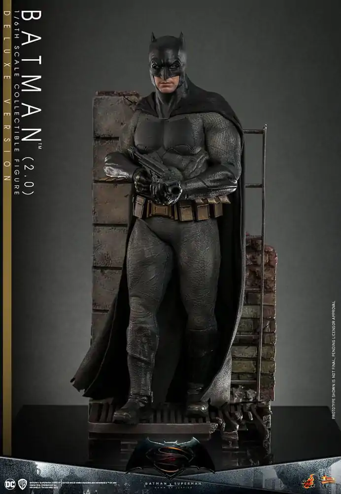 Batman v Superman: Dawn of Justice Movie Masterpiece Figurka Akcji 1/6 Batman 2.0 (Deluxe Version) 32 cm zdjęcie produktu