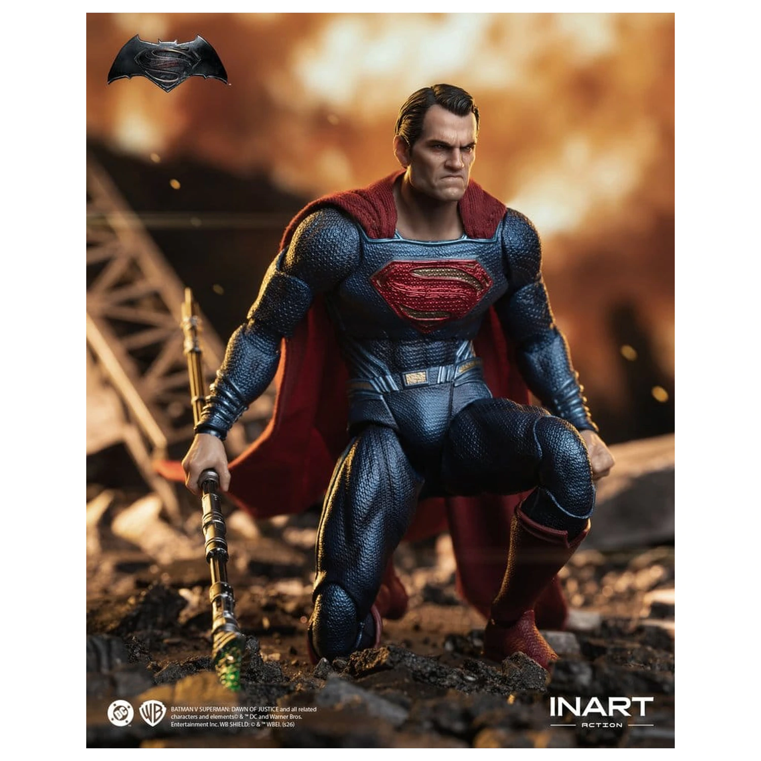 Batman vs Superman: Dawn of Justice Figurka 1/12 Superman 17 cm zdjęcie produktu