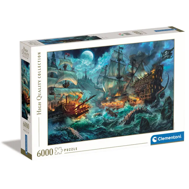 Puzzle Battle of the Pirates 6000 elementów zdjęcie produktu