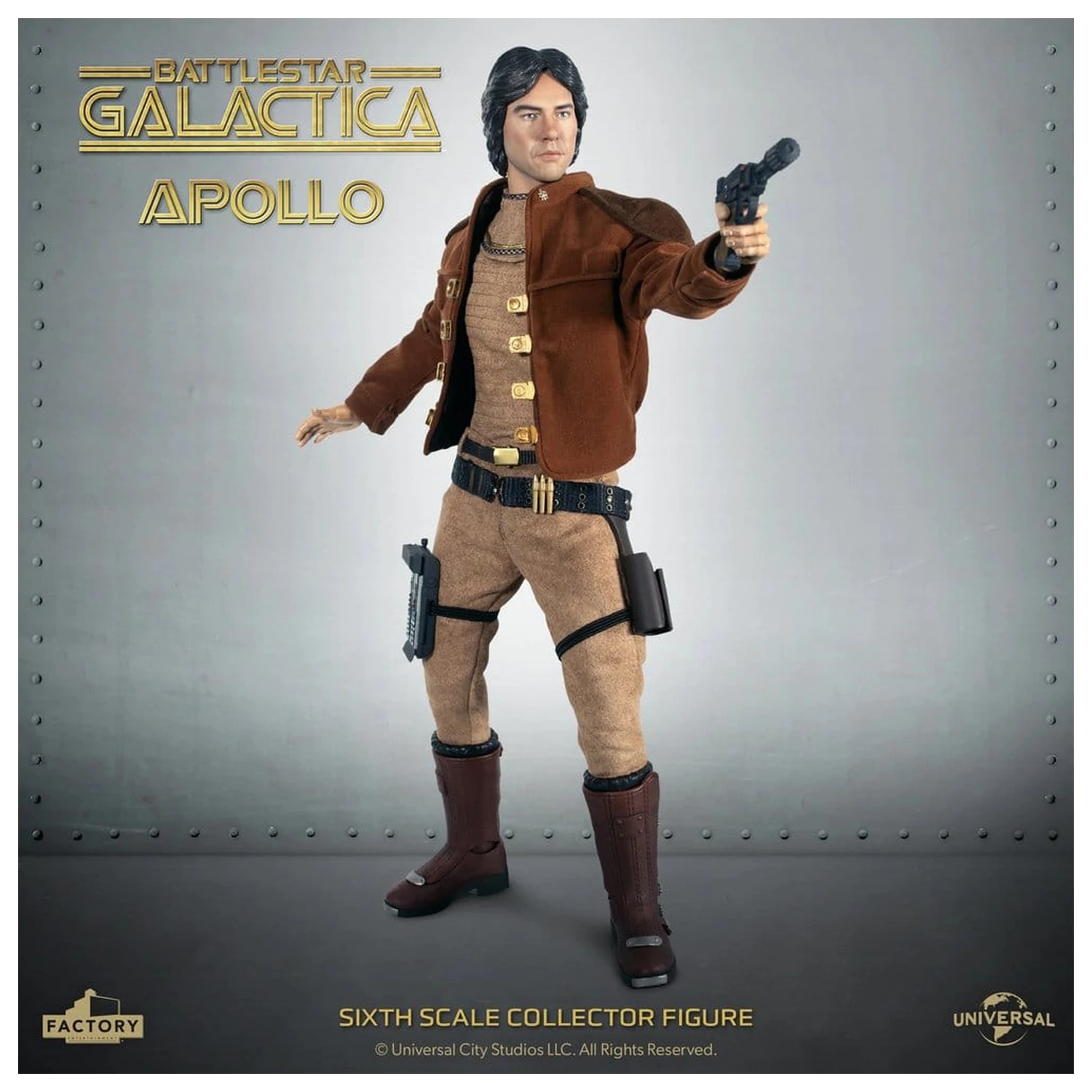 Battlestar Galactica Figurka akcji 1/6 Captain Apollo 15 cm zdjęcie produktu
