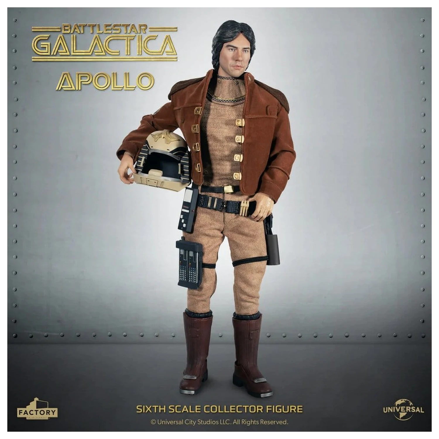 Battlestar Galactica Figurka akcji 1/6 Captain Apollo 15 cm zdjęcie produktu