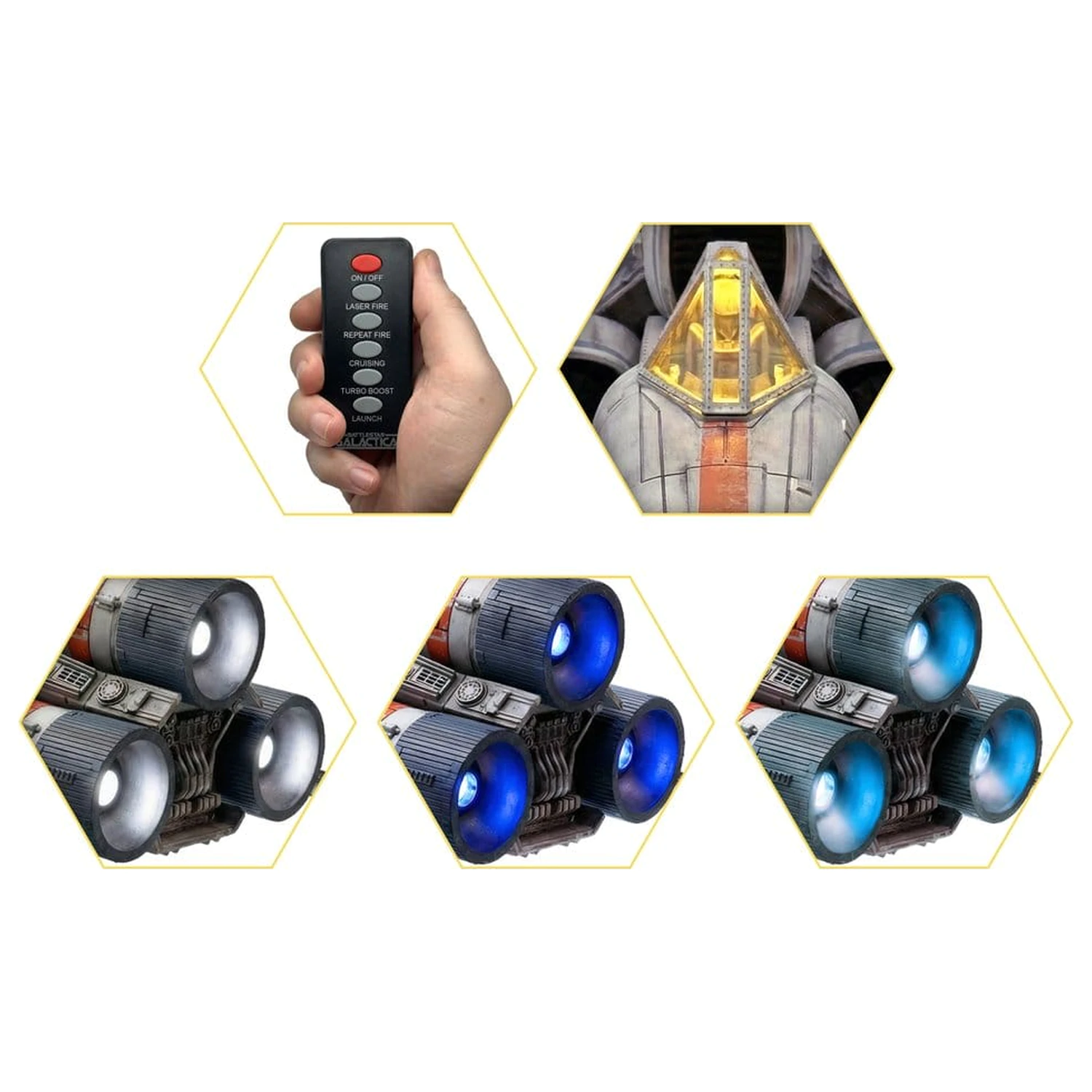 Battlestar Galactica Figurka z pojazdem Colonial Viper Mk & Lieutenant Boomer zdjęcie produktu