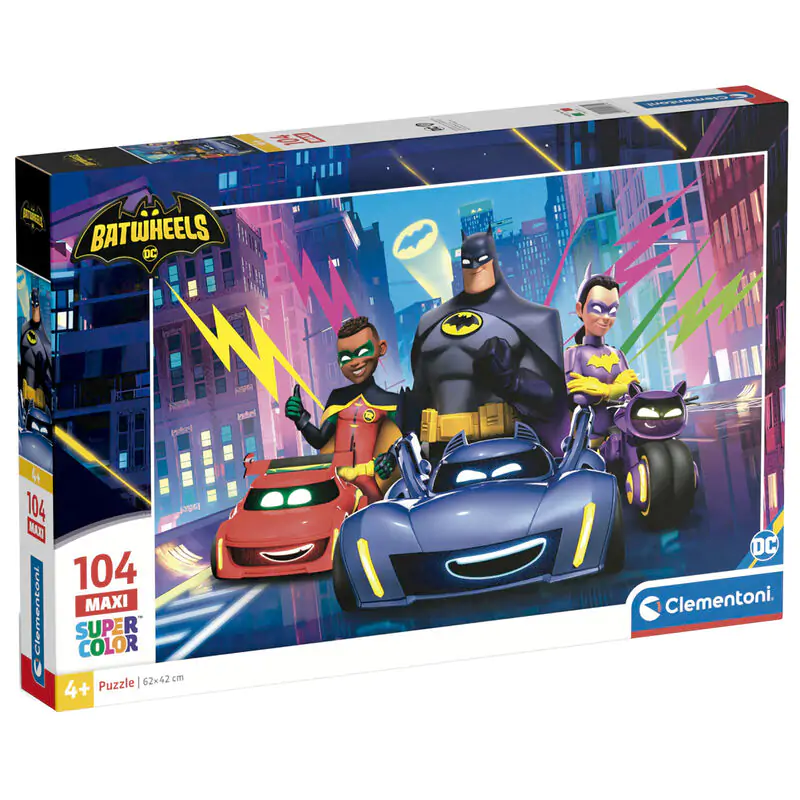 DC Comics Batwheels maxi puzzle 104 elementy zdjęcie produktu