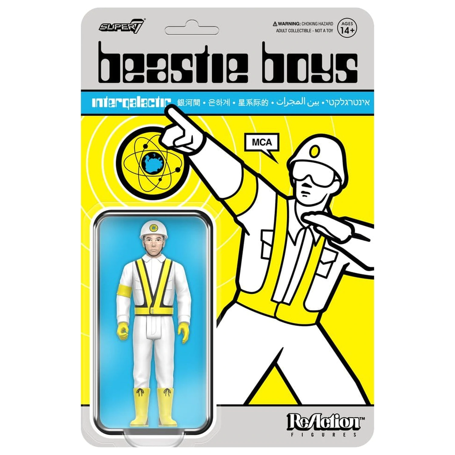 Beastie Boys ReAction Figurka Akcji Fala 04 MCA (Intergalactic Crossing Guard) zdjęcie produktu