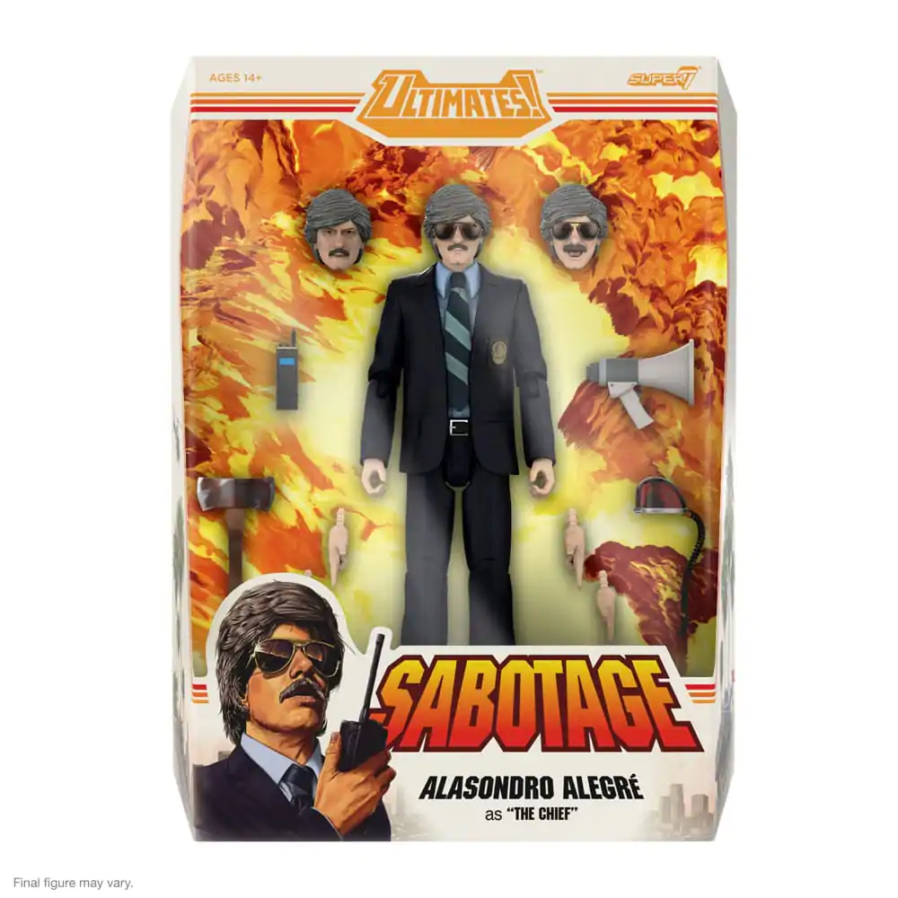 Beastie Boys Ultimates Figurka Akcji Fala 1 Alasondro Alegre jako "The Chief" 18 cm zdjęcie produktu