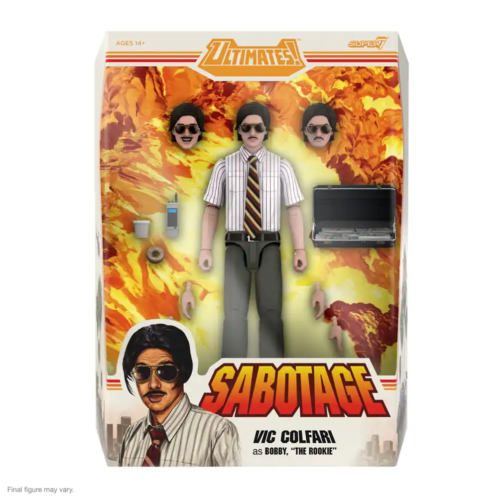 Beastie Boys Ultimates Figurka Akcji Fala 1 Vic Colfari jako Bobby "The Rookie" 18 cm zdjęcie produktu