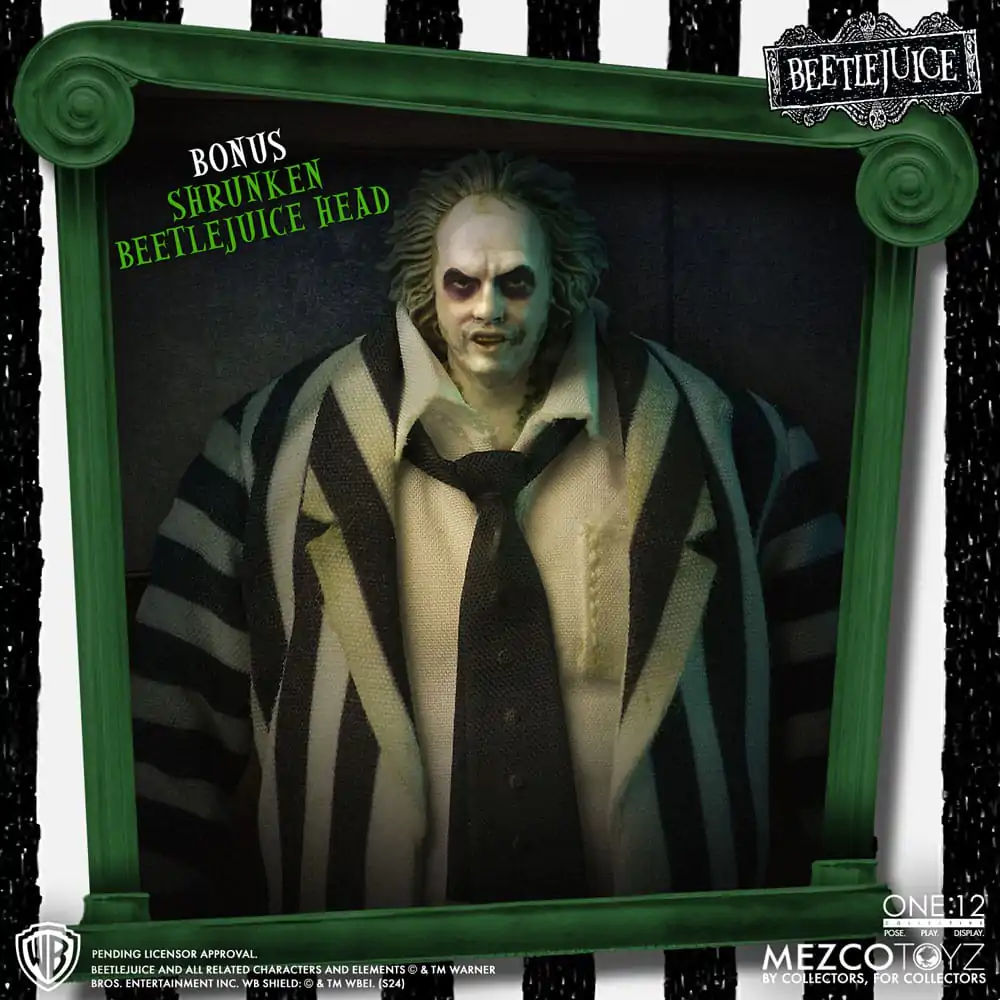 Figurka Akcji Beetlejuice 1/12 Beetlejuice Deluxe Edition 18 cm zdjęcie produktu