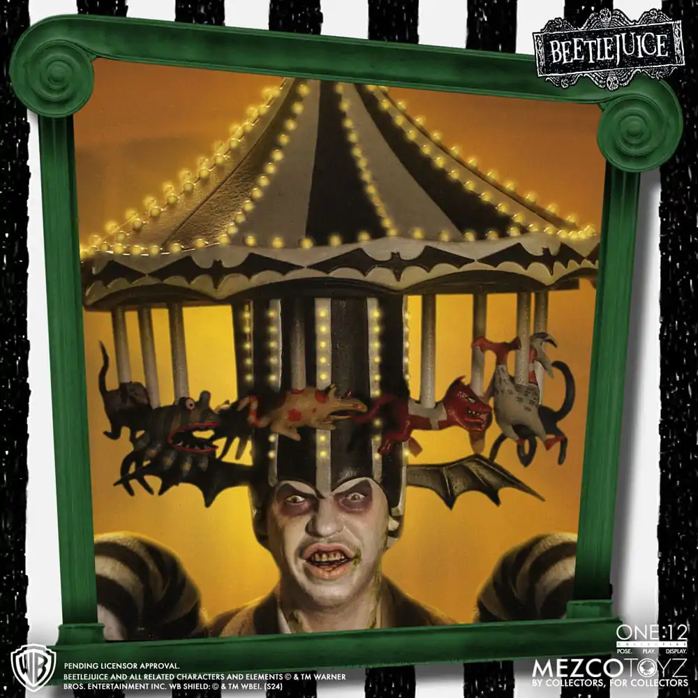 Figurka Akcji Beetlejuice 1/12 Beetlejuice Deluxe Edition 18 cm zdjęcie produktu