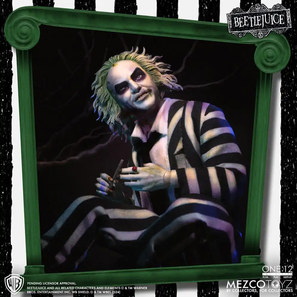 Figurka Akcji Beetlejuice 1/12 Beetlejuice Deluxe Edition 18 cm zdjęcie produktu